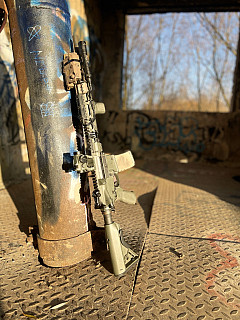 E&l m4 sopmod II. trex arms 13.7 bcm ar15 El Elar