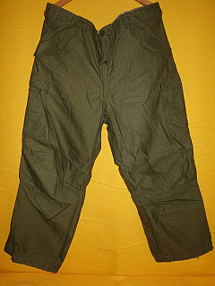 Originál US Army kalhoty M-65 Large/Regular rok 1974 