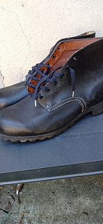 Staré pracovní boty na KVH retro c 43 nové nenosene