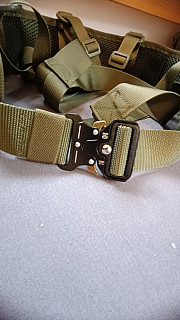 Taktický opasek s kšandami 