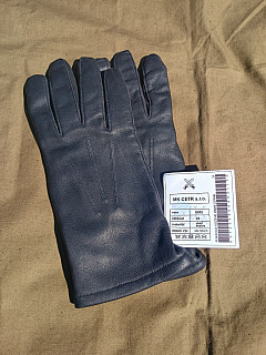 Kožené zimní rukavice AČR