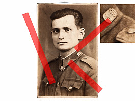 Fotografie čs. voják Mukačevo Pěší pluk 19 Podkarpatská Rus