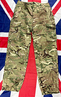 Britské kalhoty combat, windproof MTP - Zánovní Velikost 82/88/104