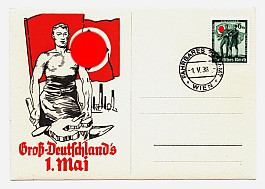 Originál Německo propagandistické pohlednice 2. sv. válka