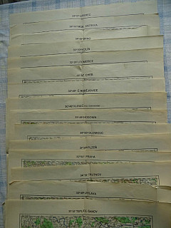 Staré vojenské mapy československa .