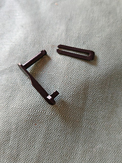 TT 33 vypouštěcí páka se závlačkou 