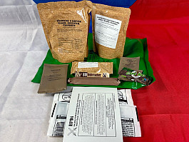 AČR Potravinová dávka/ MRE (BPD, BPDD, PP-C, PP-D) Oběd rozbaleno