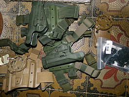 US Army stehenní pouzdro BLACKHAWK platforma SHERPA ZELENÉ AČR  GREEN COYOTE