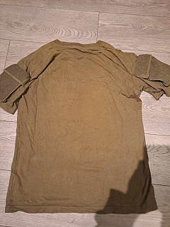 Taktická Trička s VELCRO rukávy černá/ OD