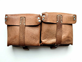 Originál sumka na G43, rok 1944 Wehrmacht zrnitá kůže WH