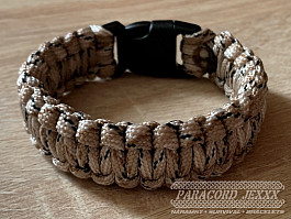 Paracord náramek (19 cm) Desert Camo