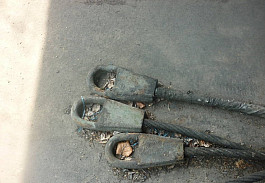 Tažné lano se 2 oky pro tank T-55, WZT, BLG