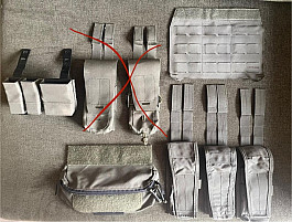 Custom Gear CGPC3 Molle Flap Ranger Green