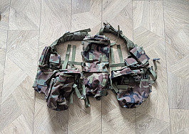 Mil-tec Woodland taktická vesta