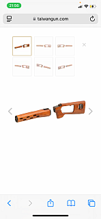 Kúpim svd wooden Stock 