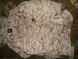USMC marpar písková blůza kalhoty U.S.M.C desert MCCUU