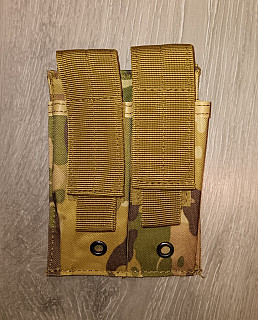 Nové Pouzdro dvojité multicam Molle na 2 zásobníky