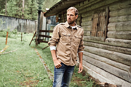 Košile Brandit Vintage Shirt 1/1 - béžová