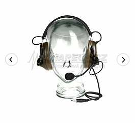 Taktický headset Comtac III , olivový