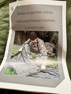 Britská hygienická vložka do spacího pytle Modular - originál Medium