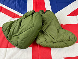 Boty do spacáku - návleky na nohy UK originál - Olive Velikost 36-38