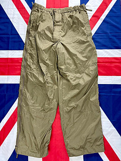 Britské kalhoty(Softie)-Thermal,Light Olive AIRCREW originál Vel.Large