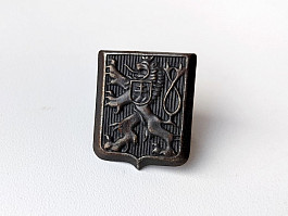 Originál prvorepublikový čepicový odznak - mužstvo lodička