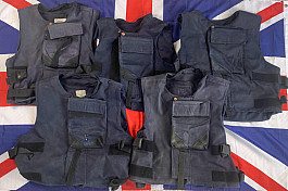 Royal Navy FLAK vest 5 kusů Britský originál