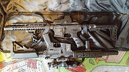 Prodám ar15 delta armory a M4 G&G + 4 mid-cap zásobníky + všechny příslušenství  