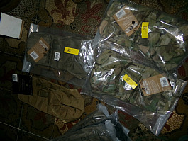 EBERLESTOCK MC Multicam coyote military green INDI TAK POUCH  OCP SADDLE BAG Boční kapsy sumky na batoh