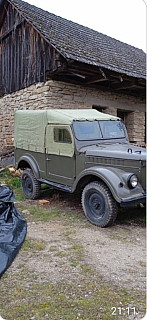 GAZ 69 M alebo GAZ 69 A Plachty plátene a iné n.d.