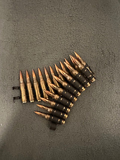 Pás kulomet 20 ks 7,62x51 mm, 7.62