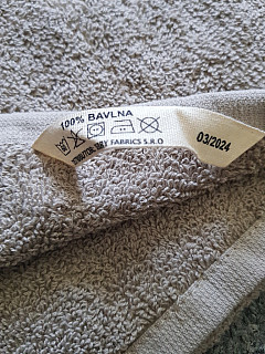 2 ks Ručník froté AČR 50x100 cm, NOVÉ