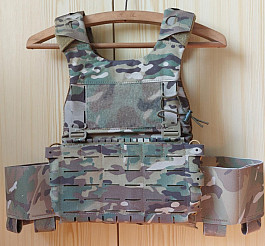 nosič plátů slickster + arc3 chest ig + bočnice