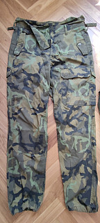 Komplet 182/100 blůza a kalhoty celoroční celoročky vzor vz. 95 použitý