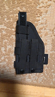 Pistolové pouzdro Defcon 5 MOLLE Černé