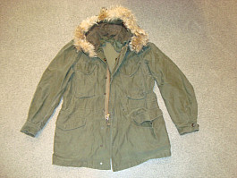 US Parka M 1951 s kapucí s vlkem vel.M/L