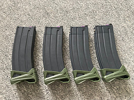 4x CGS zásobník pro MWS AR-15 GBBR