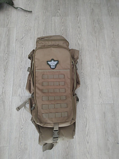 Batoh na kvéry a vybavení.