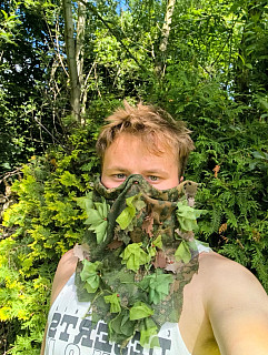Ghillie maska 