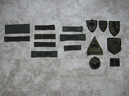 US originální nášivky    