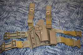 Stehenní pouzdro na glock 