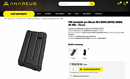 Tokyo Marui Kratke stanagy pro GBBR