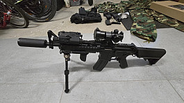 Colt M4 RAS II CQB - celokov, CYMA, CM.005