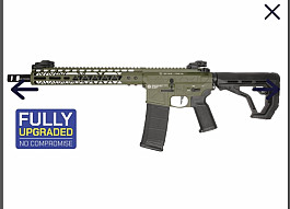 AR15 Skeleton 13″ Mlok FREYA ALPHA Olive