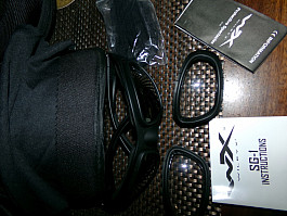 US ARMY Brýle WX SG1 SG-1  Wileyx střelecké brýle US MILITARY