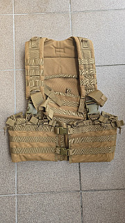 Vesta taktická MOLLE CHEST SET COYOTE BROWN