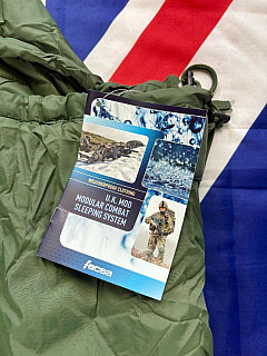 Spací pytel modulární s moskytiérou vojenský Britský originál - Nový