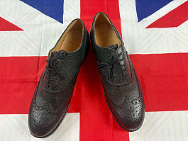 Britské vojenské slavnostní boty John Land černé - nové Velikost 13