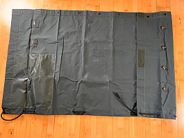 Britská originál plachta na vojenské vozidlo - nepoužitá